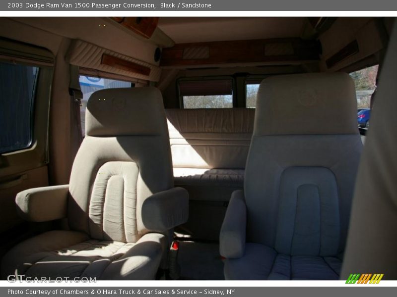 Black / Sandstone 2003 Dodge Ram Van 1500 Passenger Conversion