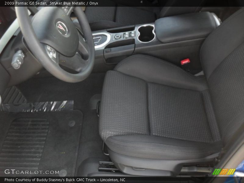 Stryker Blue Metallic / Onyx 2009 Pontiac G8 Sedan