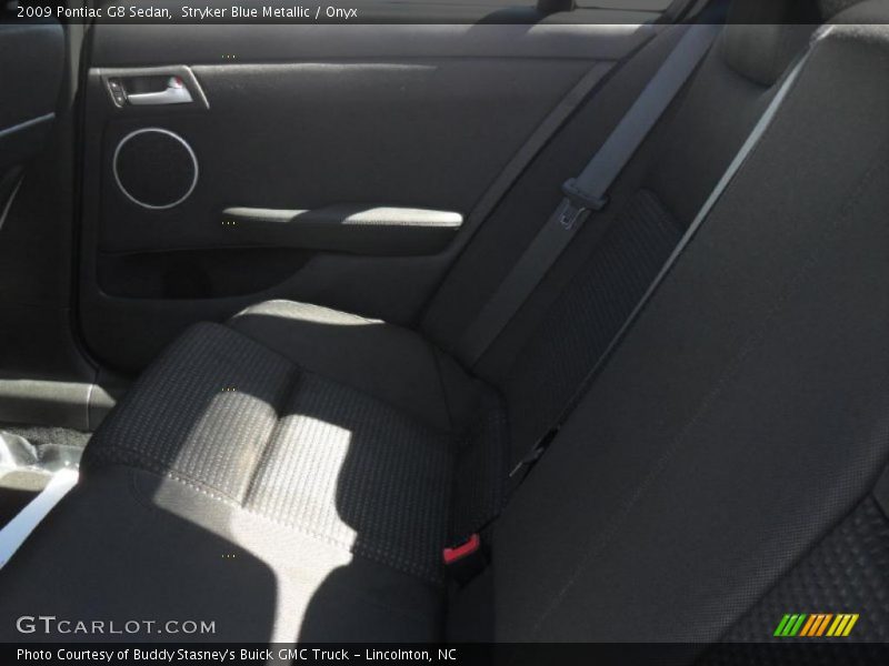 Stryker Blue Metallic / Onyx 2009 Pontiac G8 Sedan