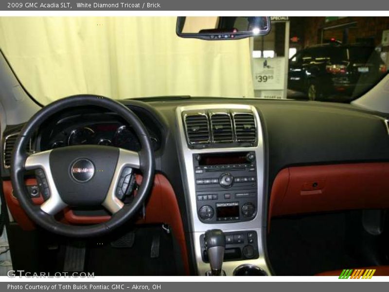 Dashboard of 2009 Acadia SLT