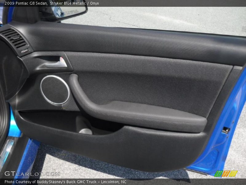 Stryker Blue Metallic / Onyx 2009 Pontiac G8 Sedan