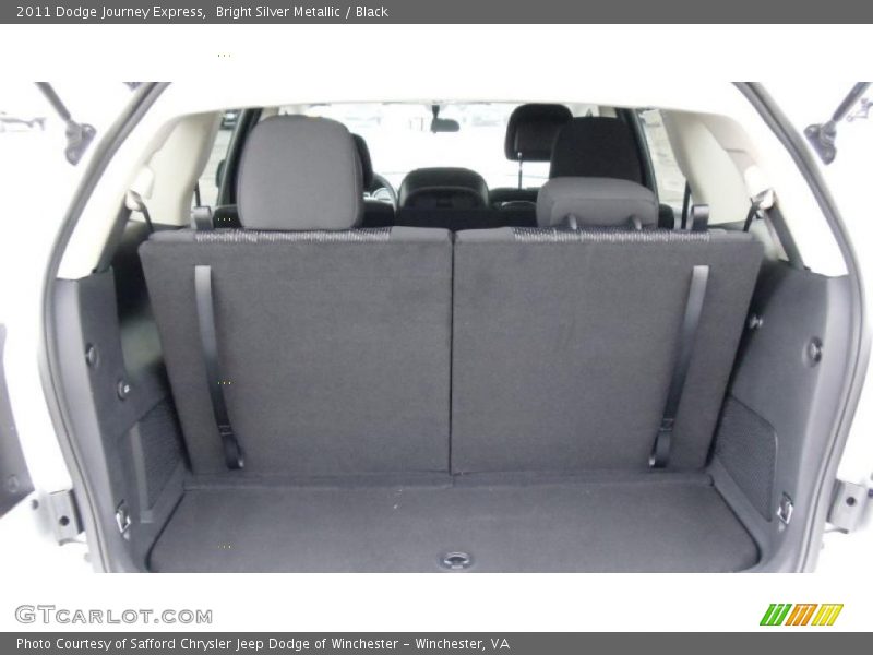 Bright Silver Metallic / Black 2011 Dodge Journey Express