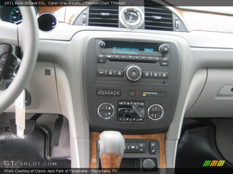 Cyber Gray Metallic / Titanium/Dark Titanium 2011 Buick Enclave CXL