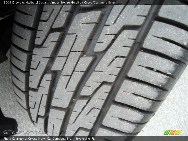 Amber Bronze Metallic / Cocoa/Cashmere Beige 2008 Chevrolet Malibu LS Sedan