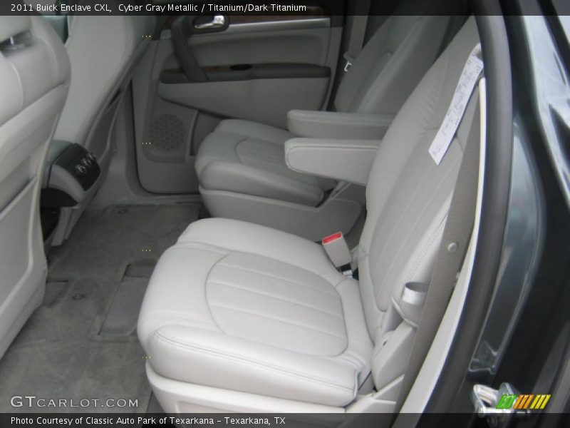 Cyber Gray Metallic / Titanium/Dark Titanium 2011 Buick Enclave CXL