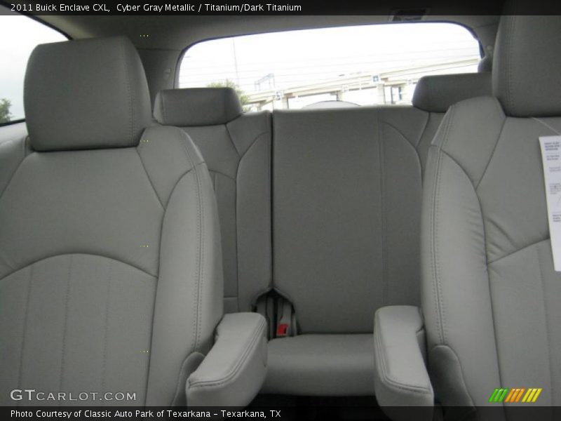 Cyber Gray Metallic / Titanium/Dark Titanium 2011 Buick Enclave CXL