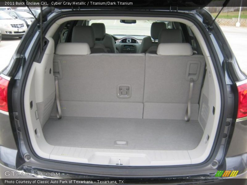 Cyber Gray Metallic / Titanium/Dark Titanium 2011 Buick Enclave CXL