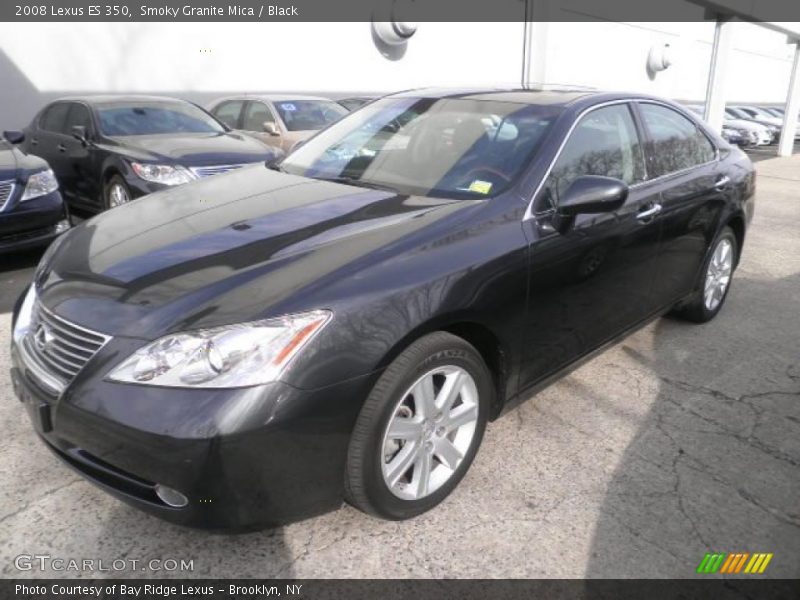 Smoky Granite Mica / Black 2008 Lexus ES 350