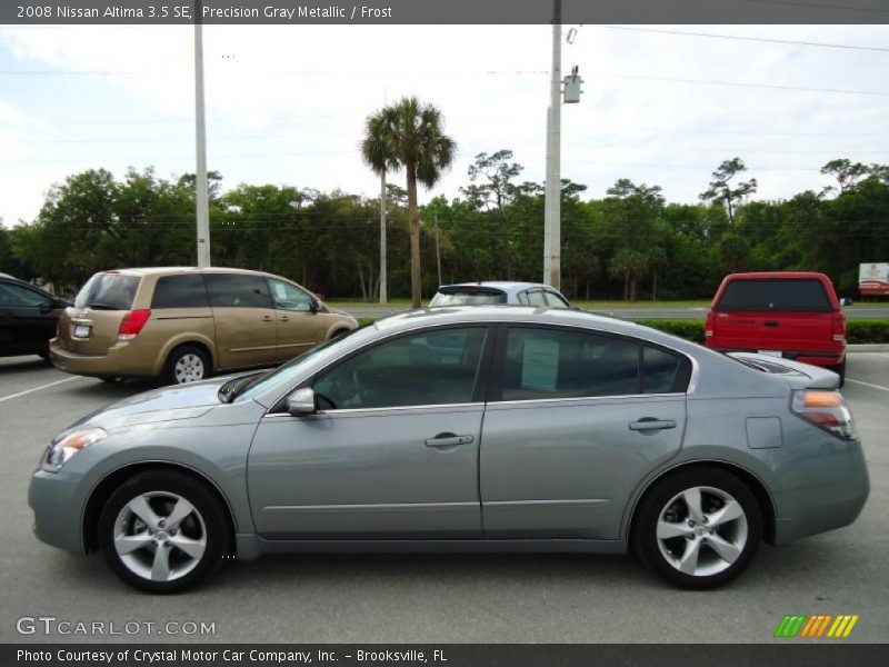 Precision Gray Metallic / Frost 2008 Nissan Altima 3.5 SE