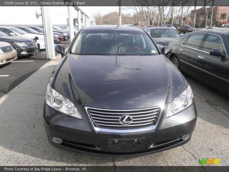 Smoky Granite Mica / Black 2008 Lexus ES 350