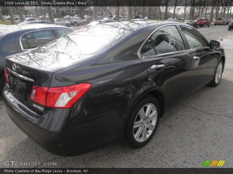 Smoky Granite Mica / Black 2008 Lexus ES 350