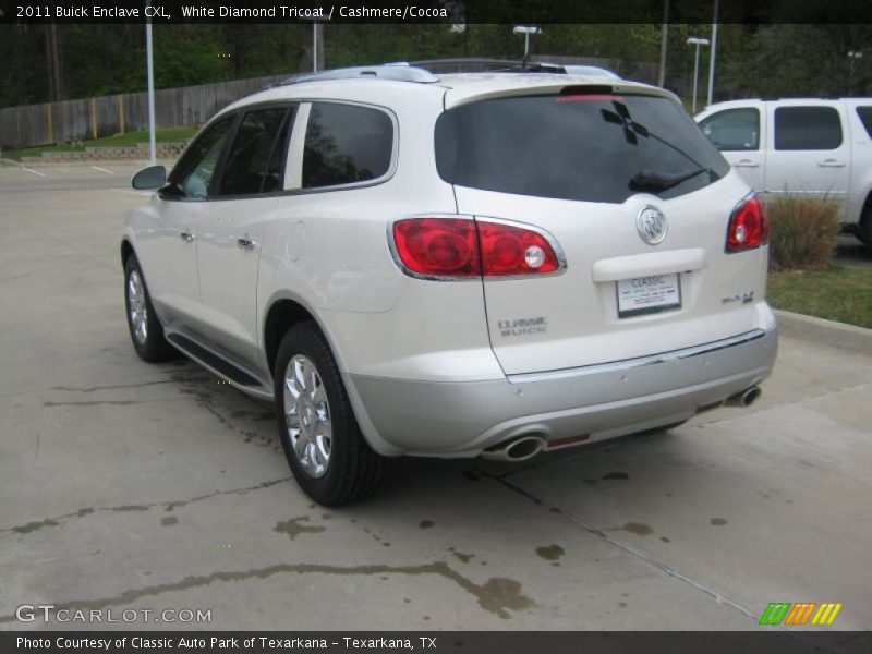 White Diamond Tricoat / Cashmere/Cocoa 2011 Buick Enclave CXL