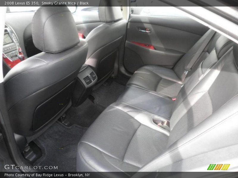 Smoky Granite Mica / Black 2008 Lexus ES 350