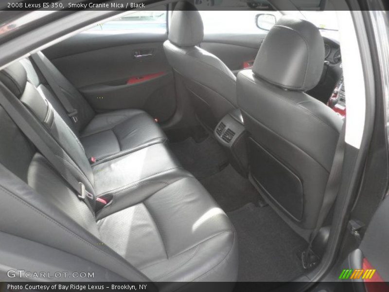 Smoky Granite Mica / Black 2008 Lexus ES 350