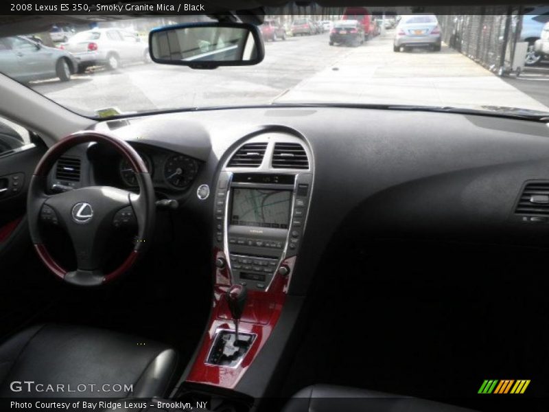 Smoky Granite Mica / Black 2008 Lexus ES 350