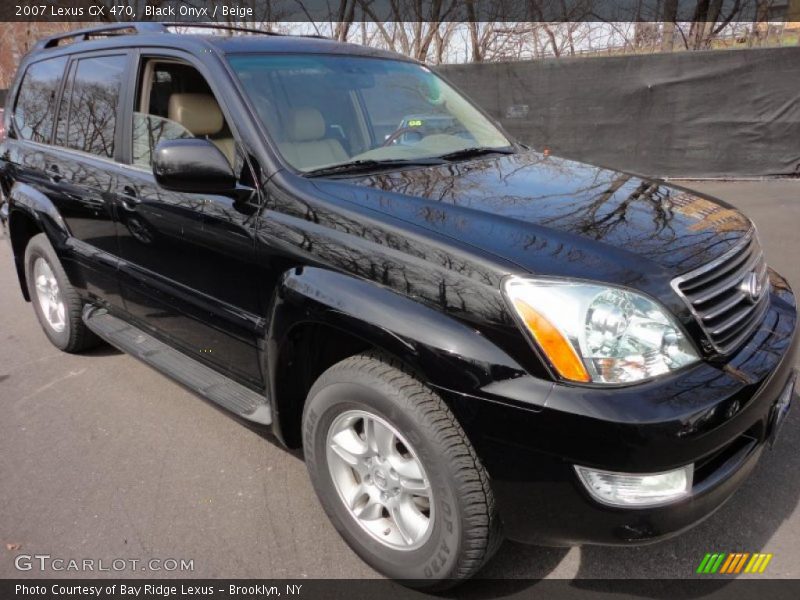 Black Onyx / Beige 2007 Lexus GX 470