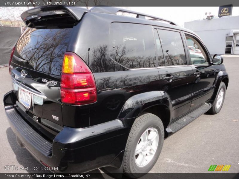 Black Onyx / Beige 2007 Lexus GX 470