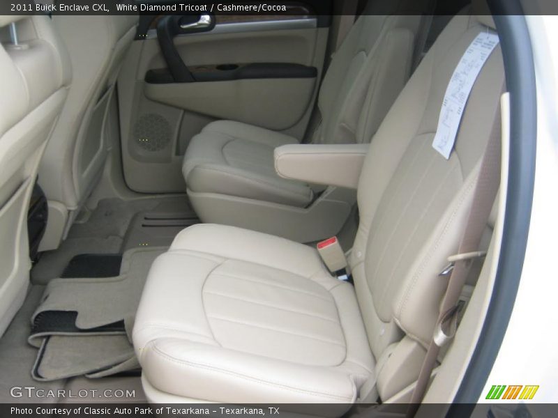 White Diamond Tricoat / Cashmere/Cocoa 2011 Buick Enclave CXL