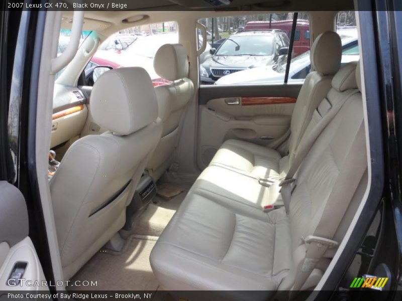 Black Onyx / Beige 2007 Lexus GX 470
