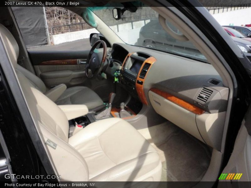 Black Onyx / Beige 2007 Lexus GX 470