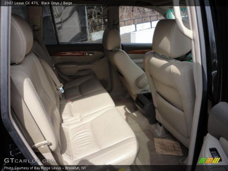 Black Onyx / Beige 2007 Lexus GX 470