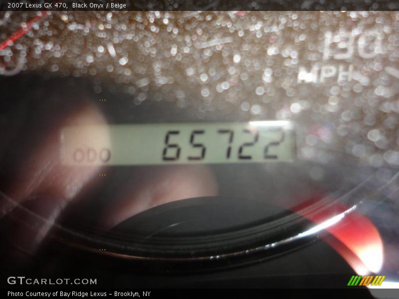 Black Onyx / Beige 2007 Lexus GX 470