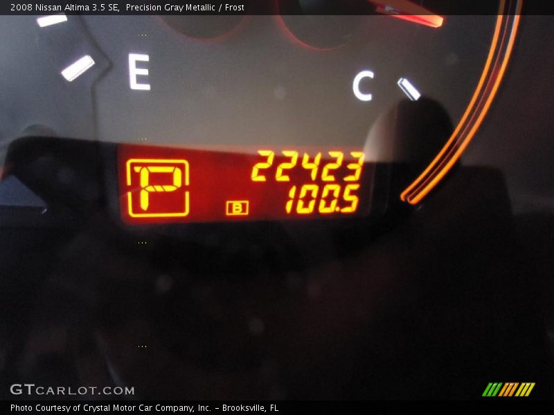 Precision Gray Metallic / Frost 2008 Nissan Altima 3.5 SE