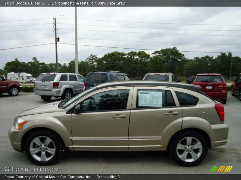 Light Sandstone Metallic / Dark Slate Gray 2010 Dodge Caliber SXT