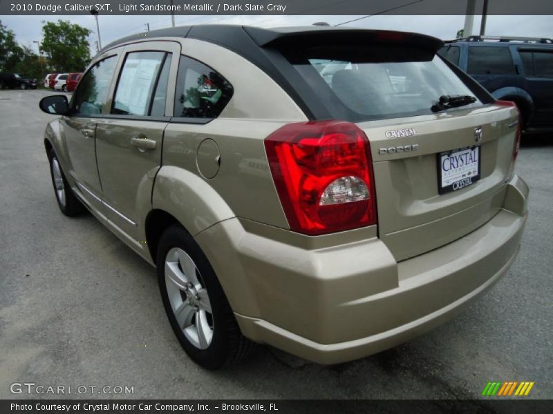 Light Sandstone Metallic / Dark Slate Gray 2010 Dodge Caliber SXT