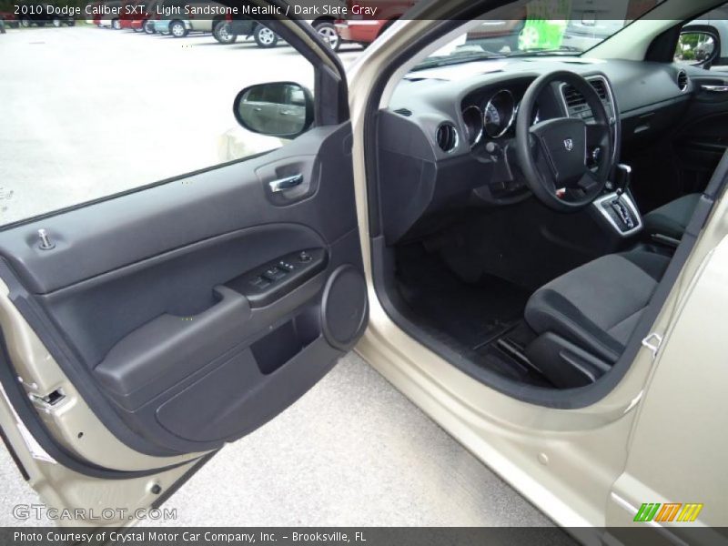 Light Sandstone Metallic / Dark Slate Gray 2010 Dodge Caliber SXT