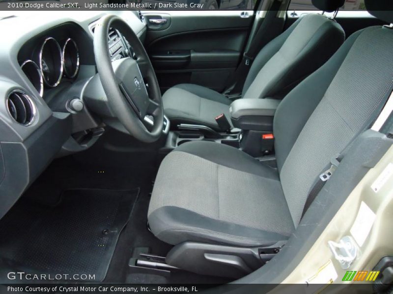 Light Sandstone Metallic / Dark Slate Gray 2010 Dodge Caliber SXT