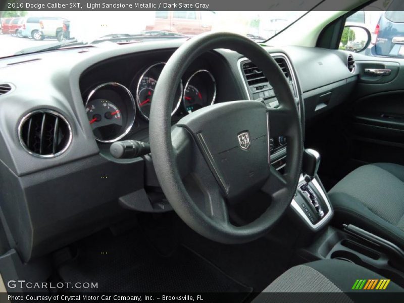 Light Sandstone Metallic / Dark Slate Gray 2010 Dodge Caliber SXT
