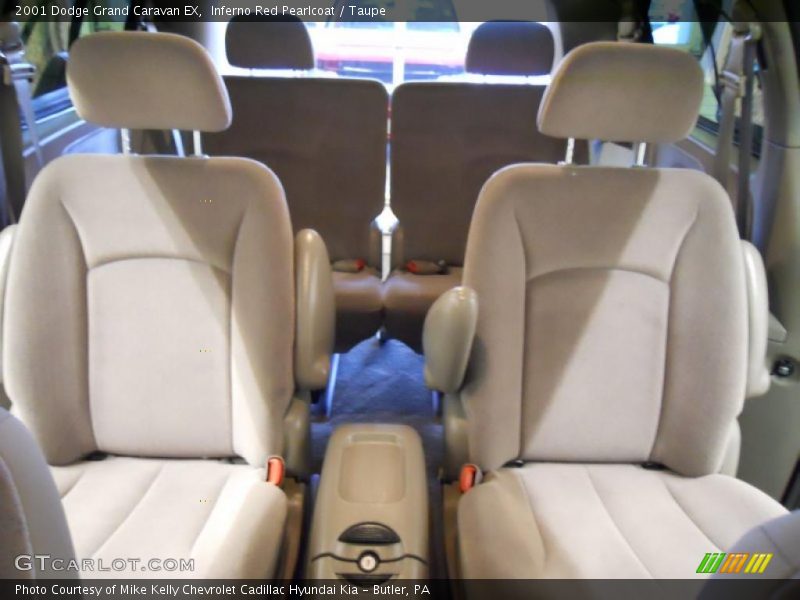 Inferno Red Pearlcoat / Taupe 2001 Dodge Grand Caravan EX