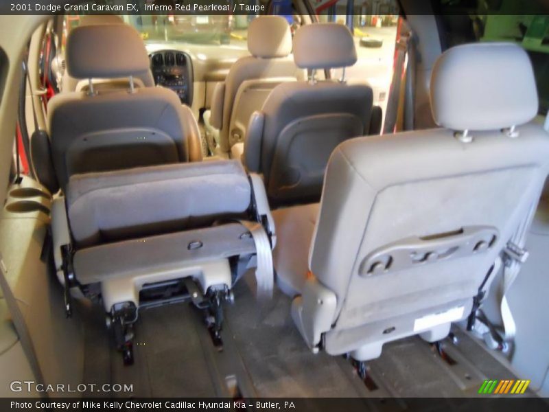 Inferno Red Pearlcoat / Taupe 2001 Dodge Grand Caravan EX