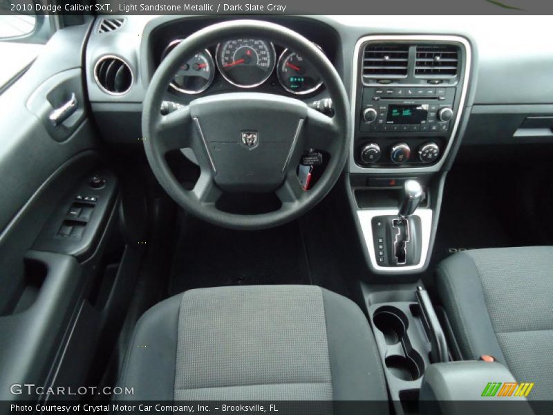 Light Sandstone Metallic / Dark Slate Gray 2010 Dodge Caliber SXT