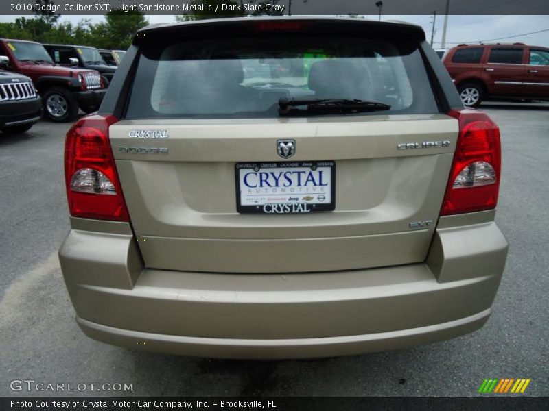 Light Sandstone Metallic / Dark Slate Gray 2010 Dodge Caliber SXT