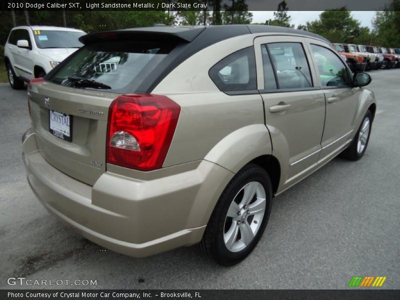 Light Sandstone Metallic / Dark Slate Gray 2010 Dodge Caliber SXT