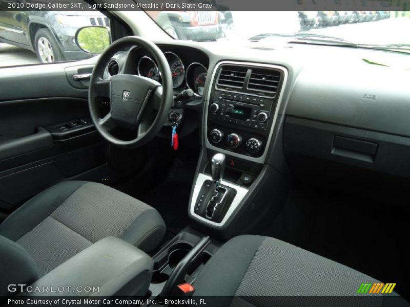 Light Sandstone Metallic / Dark Slate Gray 2010 Dodge Caliber SXT
