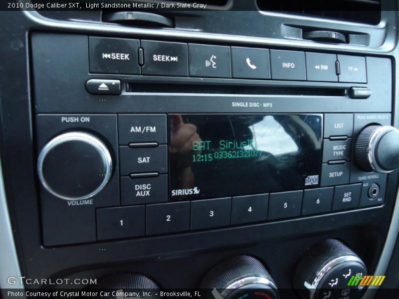 Light Sandstone Metallic / Dark Slate Gray 2010 Dodge Caliber SXT
