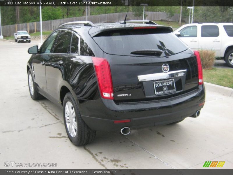 Black Raven / Shale/Brownstone 2011 Cadillac SRX 4 V6 AWD