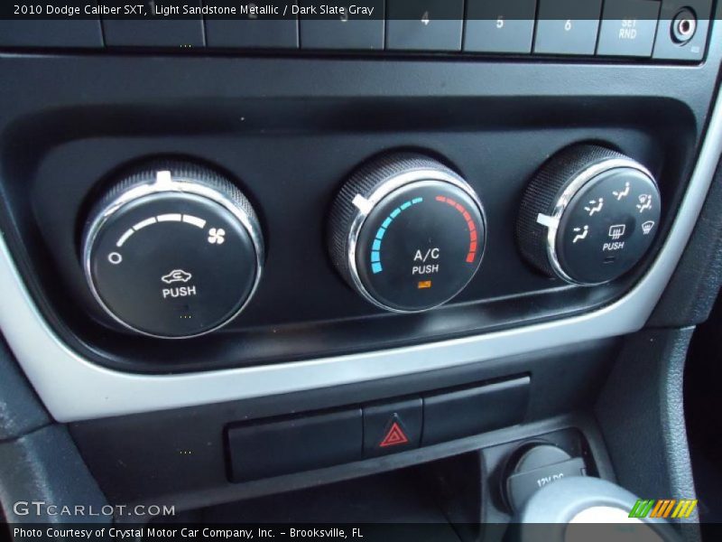 Light Sandstone Metallic / Dark Slate Gray 2010 Dodge Caliber SXT