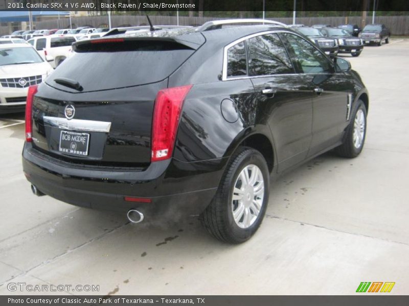 Black Raven / Shale/Brownstone 2011 Cadillac SRX 4 V6 AWD
