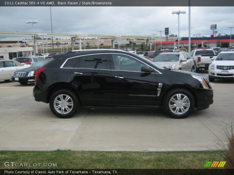Black Raven / Shale/Brownstone 2011 Cadillac SRX 4 V6 AWD