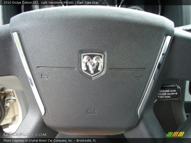 Light Sandstone Metallic / Dark Slate Gray 2010 Dodge Caliber SXT