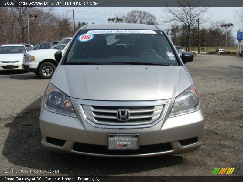 Silver Pearl Metallic / Gray 2008 Honda Odyssey LX