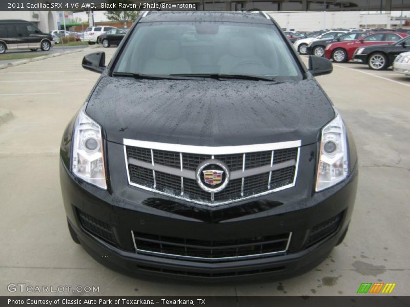 Black Raven / Shale/Brownstone 2011 Cadillac SRX 4 V6 AWD