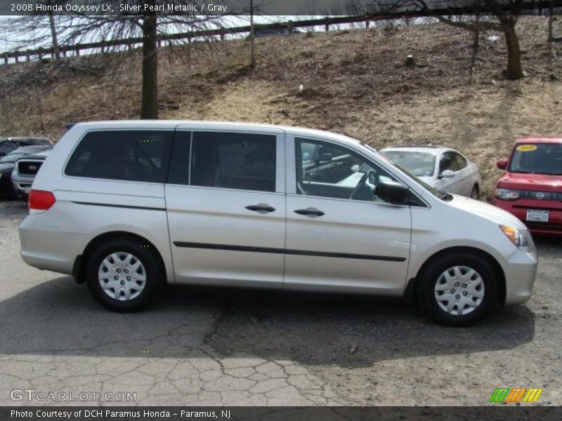 Silver Pearl Metallic / Gray 2008 Honda Odyssey LX