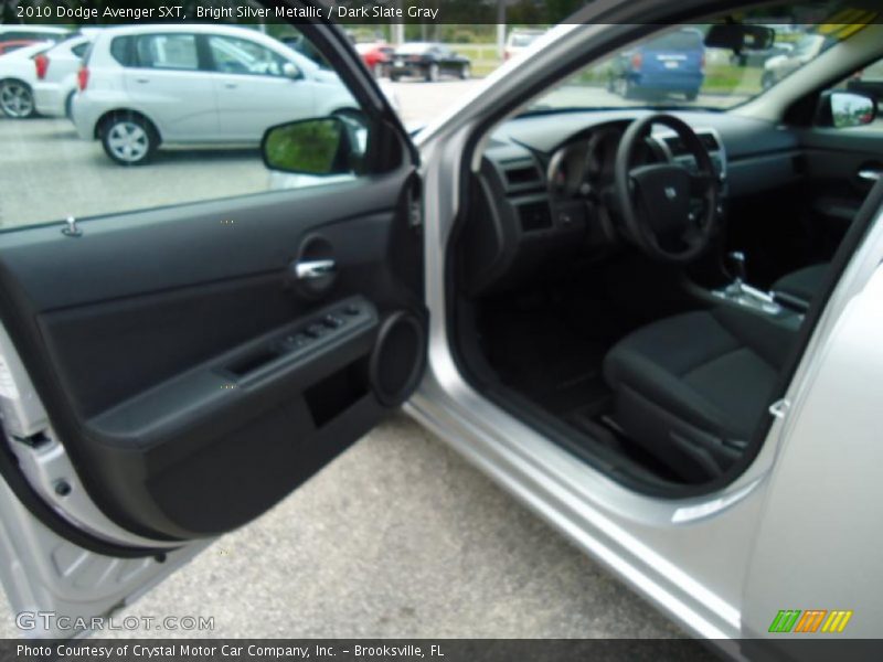 Bright Silver Metallic / Dark Slate Gray 2010 Dodge Avenger SXT