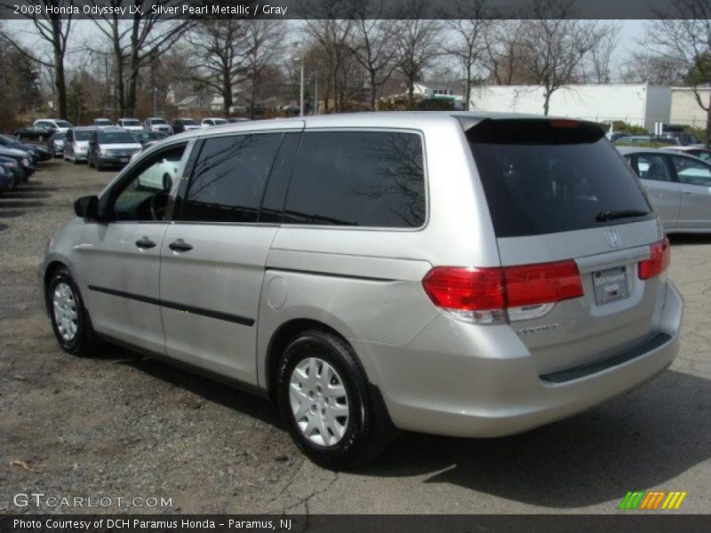 Silver Pearl Metallic / Gray 2008 Honda Odyssey LX