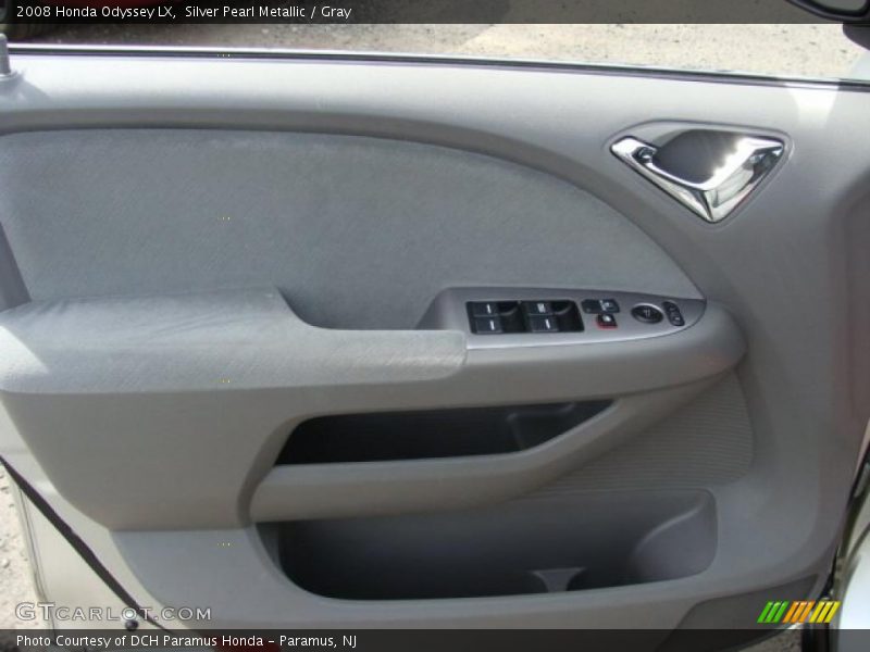 Silver Pearl Metallic / Gray 2008 Honda Odyssey LX